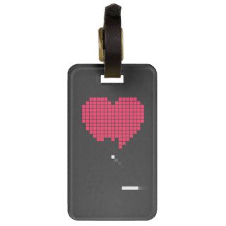 Ping Pong Heart Tags For Luggage