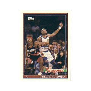 1992 93 Topps Archives #146 Dikembe Mutombo Sports Collectibles