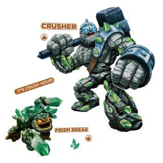 Roommates Rmk2287Gm Skylanders Giants Crusher And Prism Break Peel And Stick Giant Wall Decals   Decorative Wall Appliques  