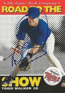 Todd Walker 1994 Upper Deck Prospects Minor League Autograph RC #167 Sports Collectibles