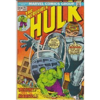 The Incredible Hulk #167 (September 1973) Marvel Comics (To Destroy The Monster) Steve Englehart, Herb Trimpe Books