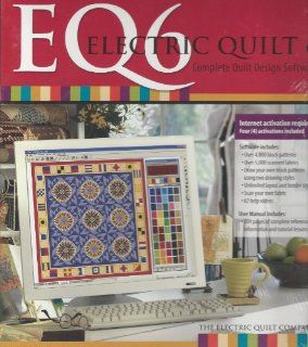 Electric Quilt 6 EQ6 Quilt Design Software with Manual Arts, Crafts & Sewing