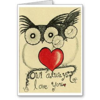 Owl Always Love you Cards