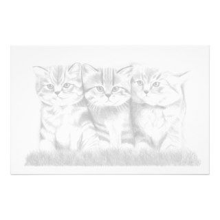 Pussy Cats (choose your paper type) Stationery Paper