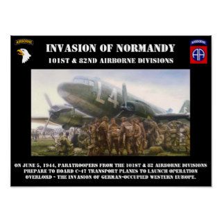 Invasion Of Normandy Print