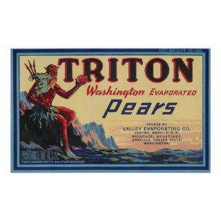 triton pears print