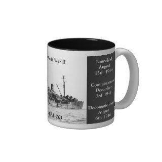 USS Carteret (APA 70) Mug