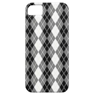 Black Grey Gray and White Masculine Design for Him iPhone 5 Cases