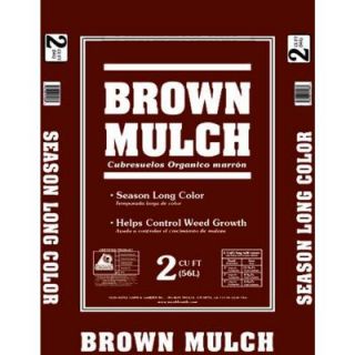 2 cu. ft. Brown Colored Mulch NMFBRM2CF