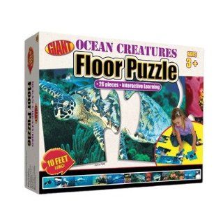 Ocean Creatures Puzzle Ages 3 6 Toys & Games