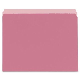 Pendaflex   File Folder, Straight Tab Cut, Letter Size, 100/BX, Pink, Sold as 1 Box, ESS 152PIN Electronics