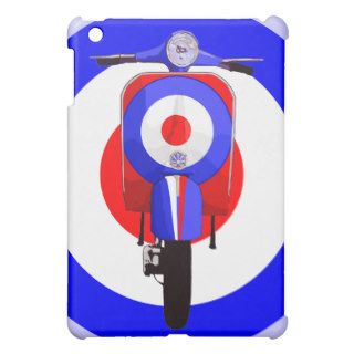 Sixties Scooter  Mod Target Case For The iPad Mini