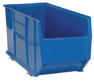 Quantum Storage Systems QRB176MOBBL Pallet Rack Bin Mobile 41 7/8 Inch by 16 1/2 Inch by 17 1/2 Inch, Blue   Open Home Storage Bins