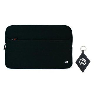 HP 17.3 Inch Notebook Laptop Computer Neoprene Sleeve Carrying Case with External Zipper Pocket, Fits models G72 B15SA, G72 B50US, G72 B54NR, G72 B60US, G72 B62US, G72 B63NR, G72 B66US, G72 b66US Color Black + NuVur ™ Keychain (ND17.3SEG1) Computers 