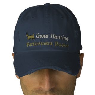 Gone Hunting Embroidered Hat