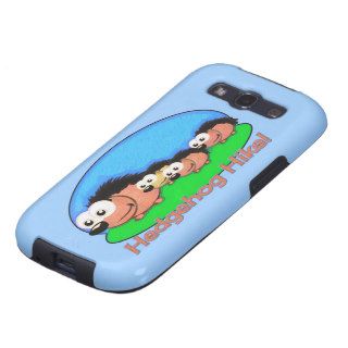 Hedgehog Holiday Hike Samsung Galaxy S3 Cases