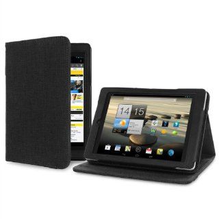 Cover Up Acer Iconia Tab A1 810 / A1 811 (7.9") Tablet Version Stand Natural Hemp Cover Case   Carbon Black Computers & Accessories