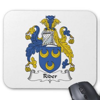 Rider Family Crest Mouse Mat