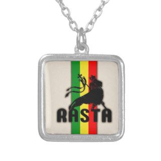 Reggae Rasta Lion Custom Necklace