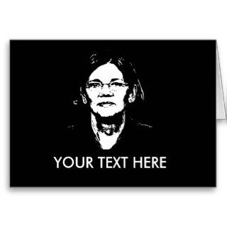Elizabeth Warren Greeting Card