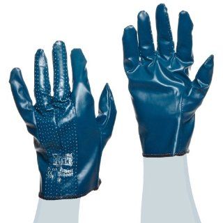 Ansell Hynit 32 125 Nitrile Glove, Slip on Cuff, Small, Size 7 (Pack of 12) Work Gloves