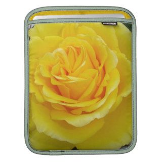 Head On View Of A Yellow Rose With Garden Sleeve For iPads