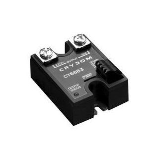 Crydom MCPC2425E Relay; 25 A (RMS) (Max.); 180 to 280 V (RMS); 4000 V (RMS); 250 Apk (Max.) Electrical Outlet Switches