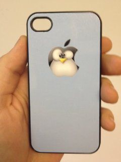(158bi5) Penguin Apple iPhone 5 Black Case Style#2 