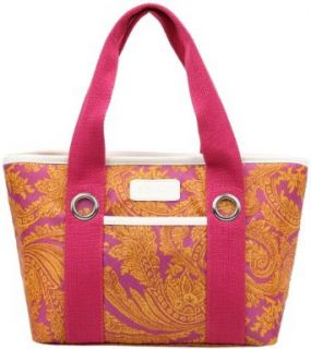 Sachi 11 159 Insulated Fashion Lunch Tote, Pink Paisley Reusable Lunch Bags Kitchen & Dining