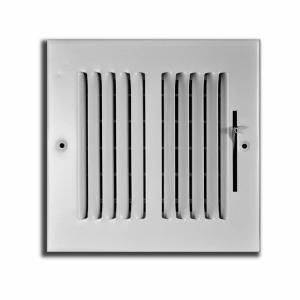 TruAire 12 in. x 12 in. 2 Way Wall/Ceiling Register H102M 12X12