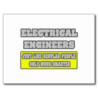 Electrical EngineersMuch Smarter Post Card