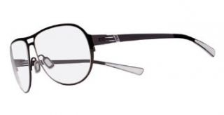 New Nike Rx Prescription Eyeglass Frame #8108 001 (Black Chrome) Clothing