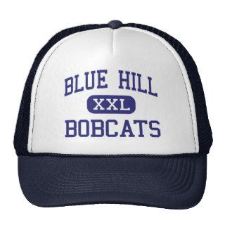 Blue Hill   Bobcats   High   Blue Hill Nebraska Mesh Hats