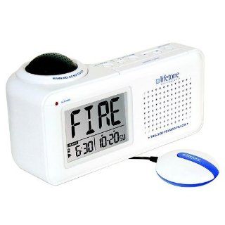 Lifetone Hl Bedside Fire Alarm & Clock Electronics