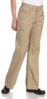 Dickies Women's Multi Use Pocket Pant (FP116), Size 18 x Tall, Color Khaki