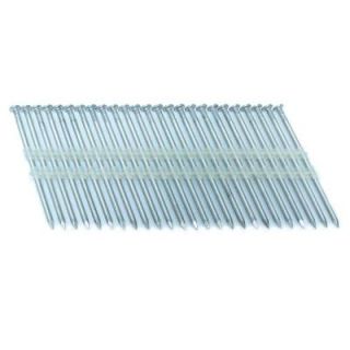 FASCO 3 in. x 0.121 in. 20 Degree Ring Stainless Full Round Head Plastic Strip Nails 1000 per Box FP102120RSSE1M
