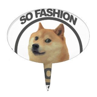 So Fashion, So Doge Cake Pick