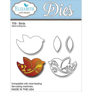 Elizabeth Craft Metal Die Birds Elizabeth Craft Designs Cutting & Embossing Dies