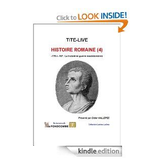 Histoire de Rome   de  178   167 (Histoire de Rome (Texte intgral)) (French Edition) eBook Tite Live, Didier Hallpe Kindle Store
