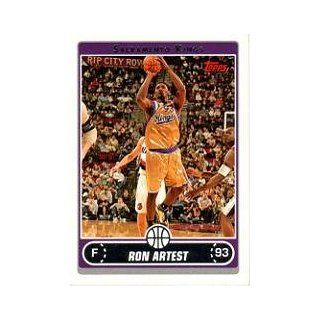 2006 07 Topps #187 Ron Artest Sports Collectibles