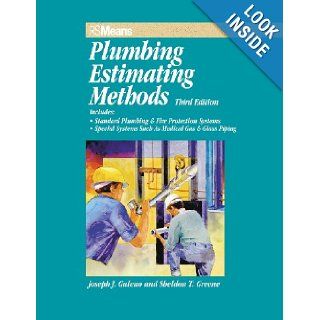 RSMeans Plumbing Estimating Methods Joseph J. Galeno, Sheldon T. Greene 9780876297049 Books