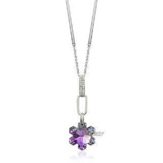 Charm Jewelry Swarovski Crystal Element 18k Gold Plated Light tanzanite Starfish Necklace Z#169 Zg4c2ee1 Choker Necklaces Jewelry