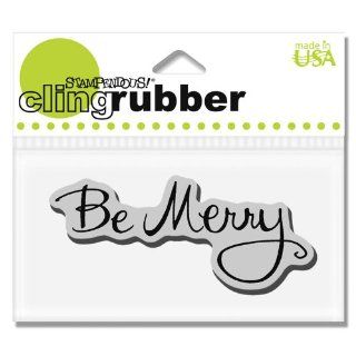 Stampendous CRL189 Cling Be Merry