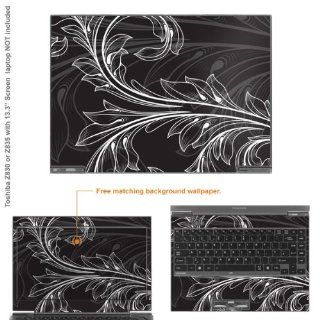Decalrus   Matte Decal Skin Sticker for Toshiba Portege Z935 with 13.3" screen (NOTES view IDENTIFY image for correct model) case cover MAT Z935 171 Electronics
