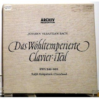 Bach, Das Wohltemperierte Clavier   1 Teil, Kirkpatrick, Archiv Music
