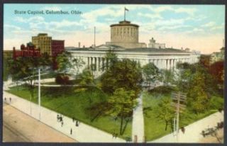 The State Capitol at Columbus OH postcard 191? Entertainment Collectibles