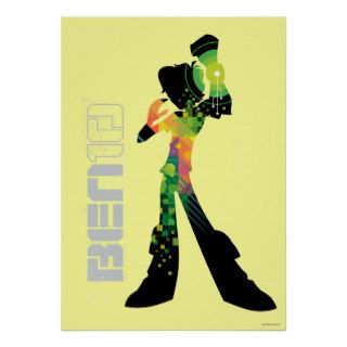 Ben 10   Silhouette Poster