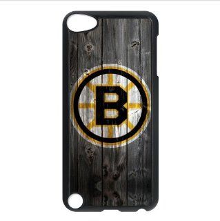 Nice Wood Look NHL Boston Bruins Accessories Apple iPod Touch 5 iTouch 5th Designer Hard Case Cover   Players & Accessories
