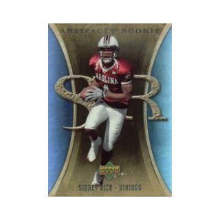 2007 Artifacts #194 Sidney Rice RC Sports Collectibles