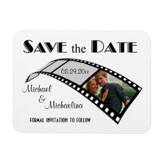 Photo Film Strip Save The Date Party Favor Magnet